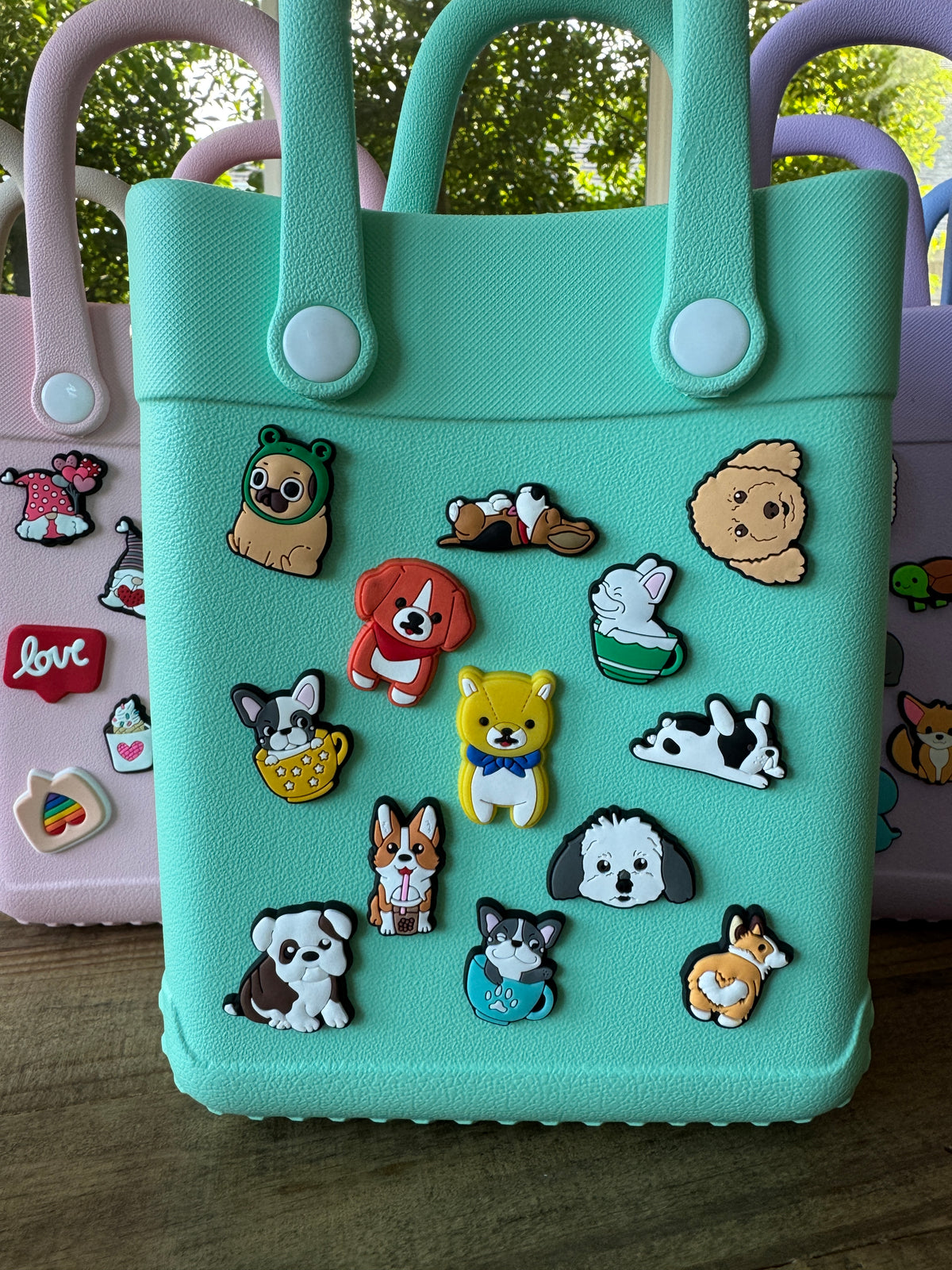 Charm Bag Kit, Macaron Collection - Pastel Mint