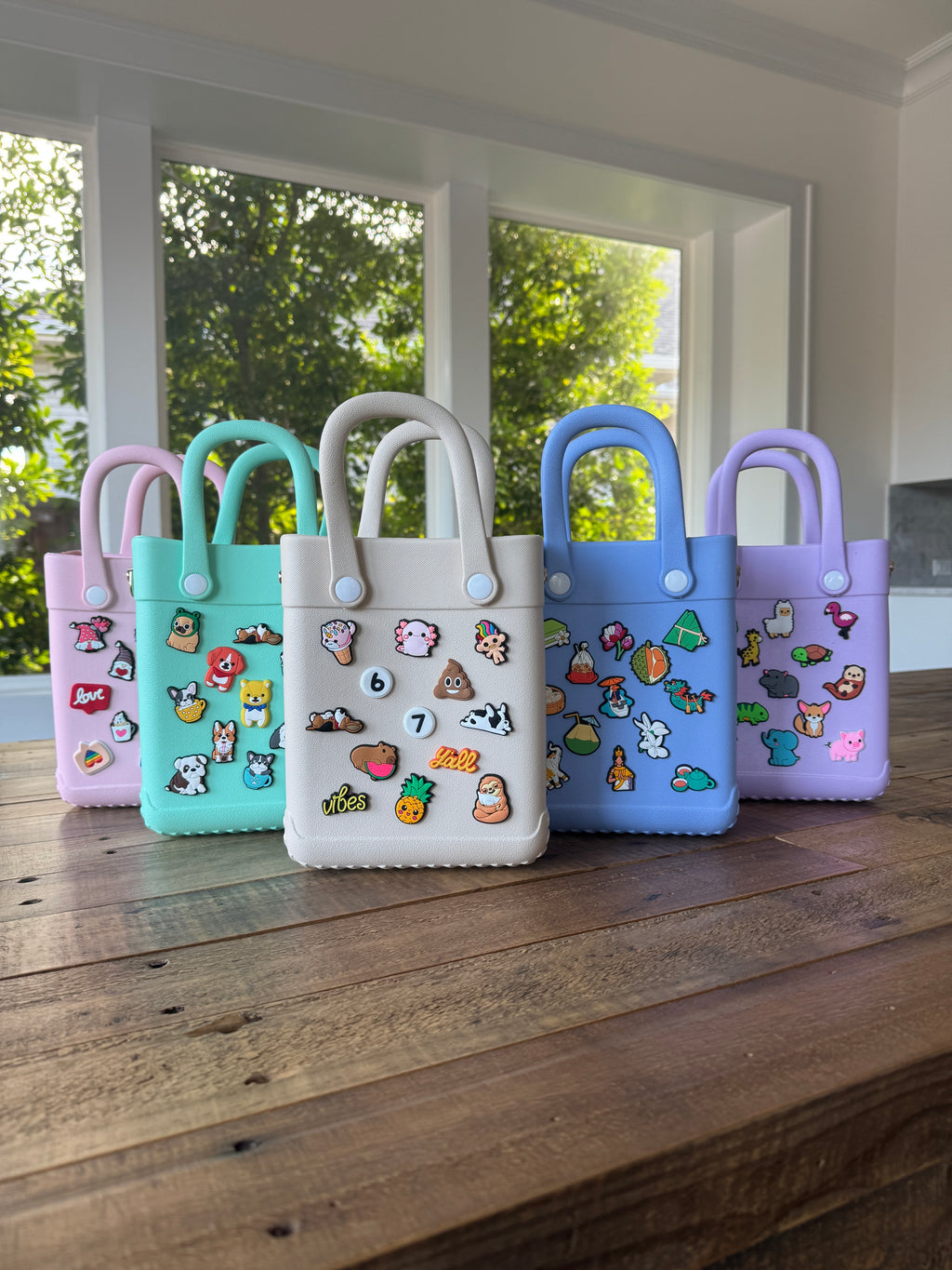 Charm Bag Kit, Macaron Collection - Almond