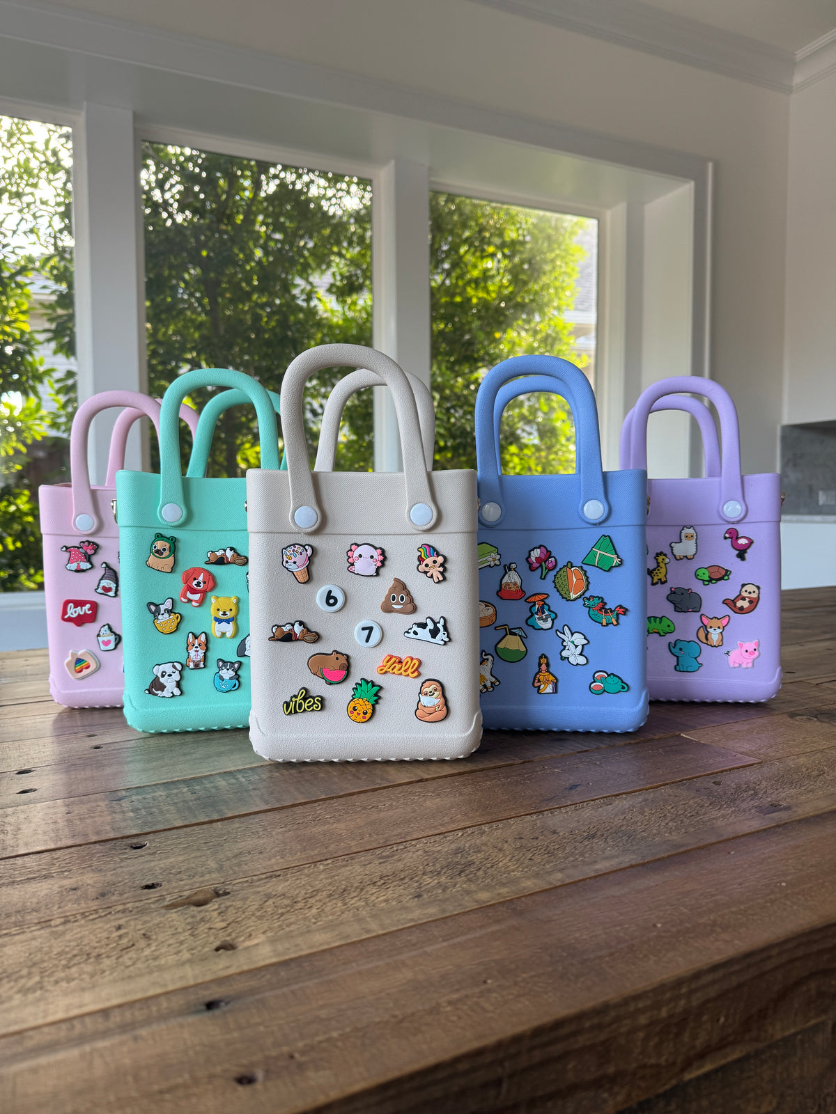 Charm Bag Kit, Macaron Collection - Almond