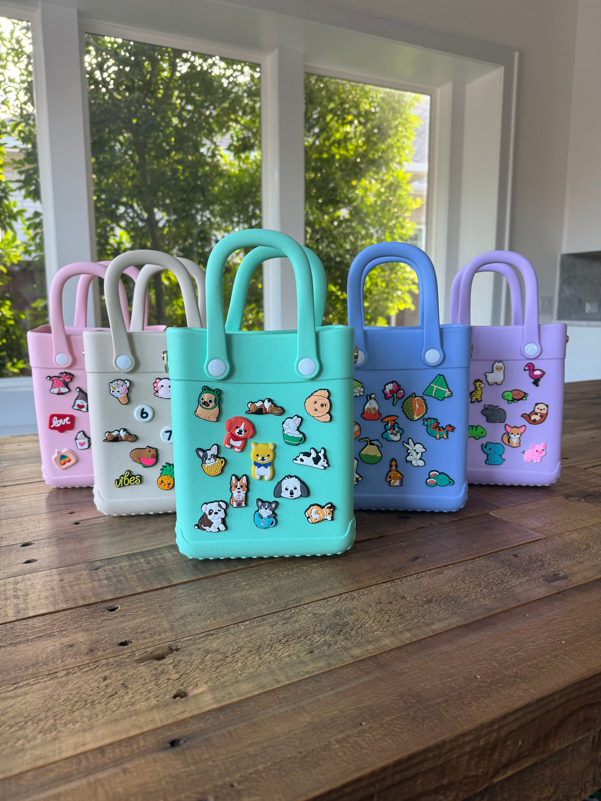 Charm Bag Kit, Macaron Collection - Pastel Mint