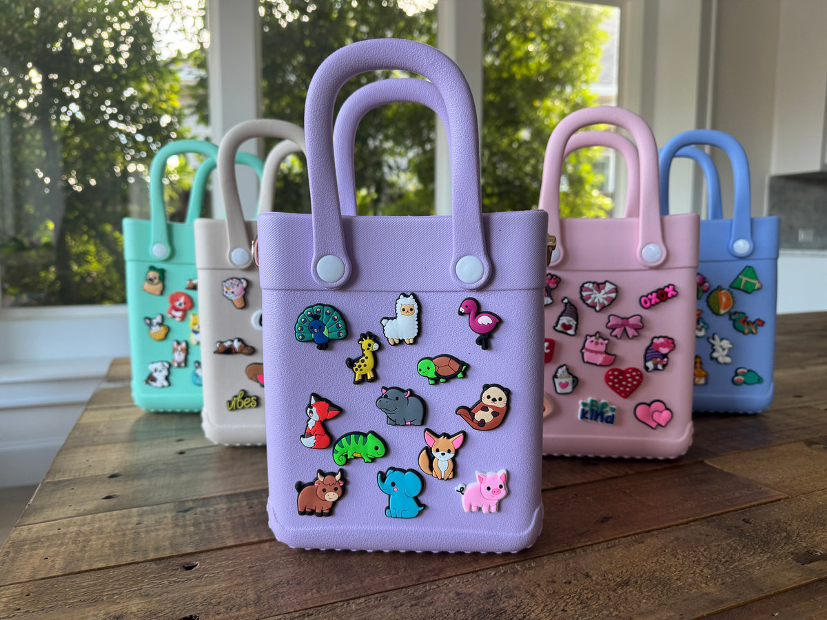 Charm Bag Kit, Macaron Collection - Pastel Lavendar