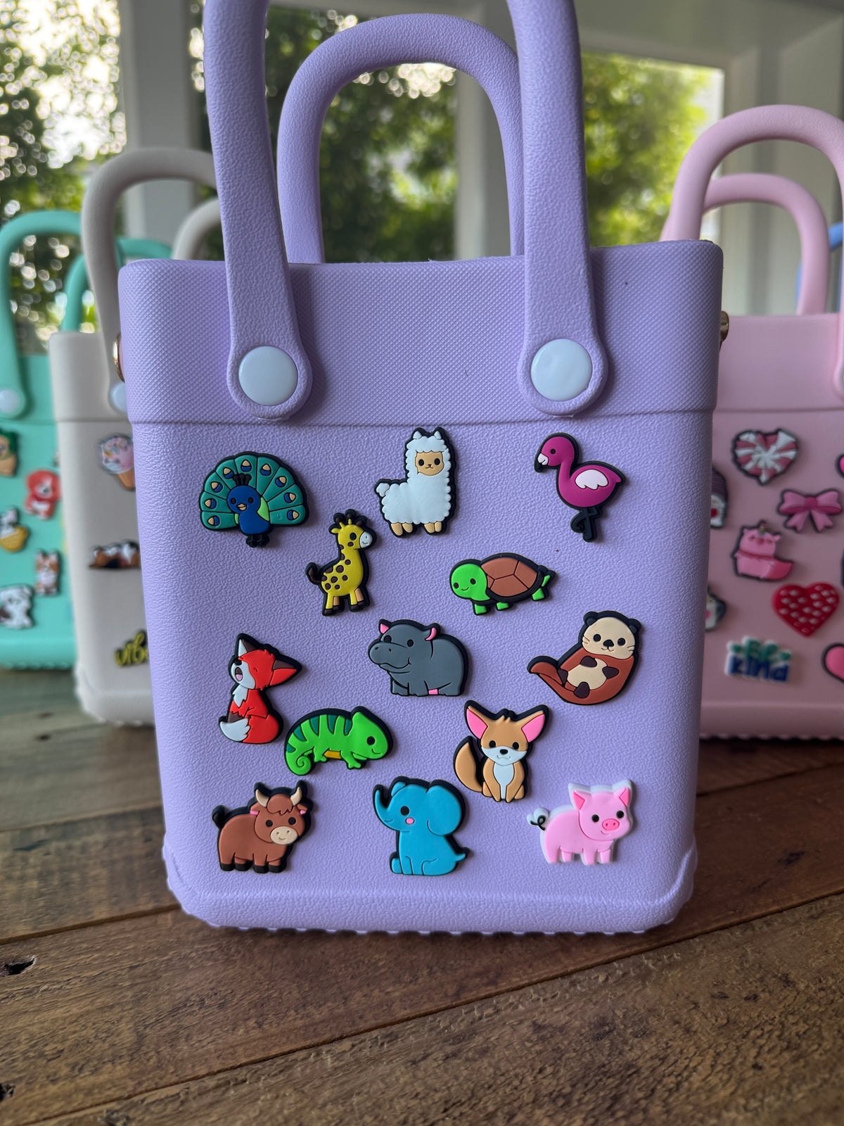 Charm Bag Kit, Macaron Collection - Pastel Lavendar