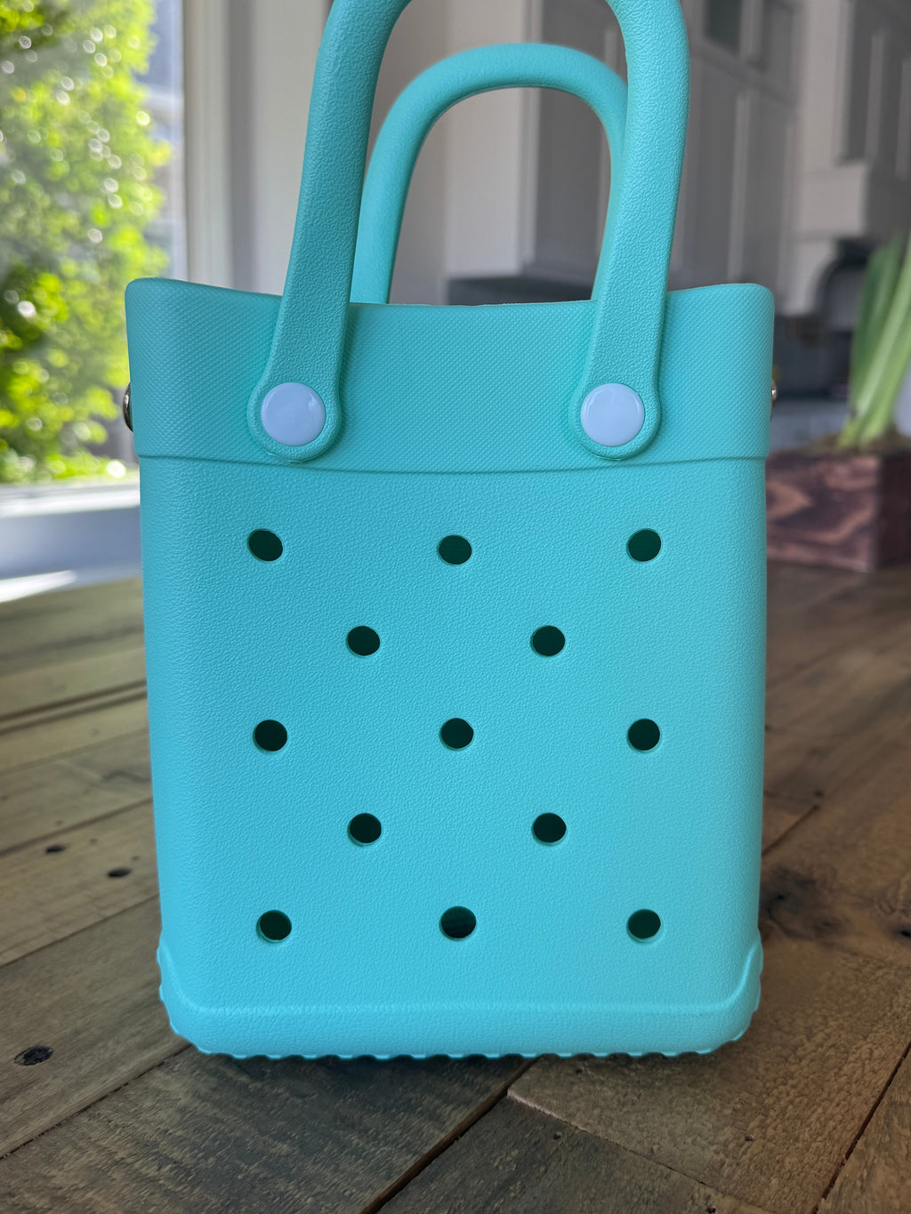 Macaron Pastel Mint charm bag