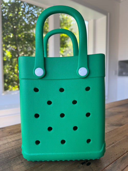Gem Emerald charm bag